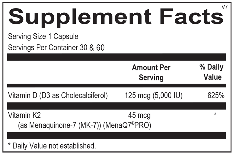 myVitamin D3 + K2